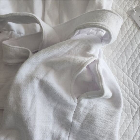 STATESIDE French Terry Loop slub short cover up beach Romper - Picture 10 of 12